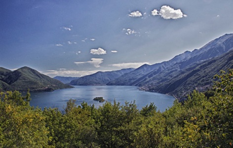 Veduta dal Monte Verità Veduta dal Monte Verità